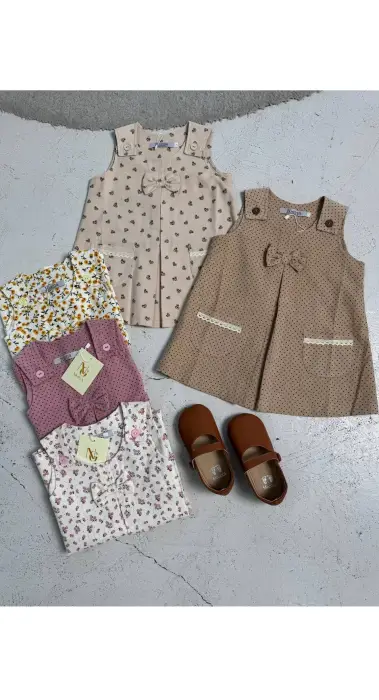 Платье- сарафан вельветовый для девочки (р-р 24-30)