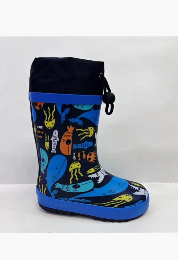 Сапоги резиновые на мальчика (р-р 28-35)