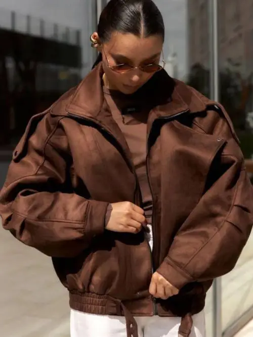 Косуха замшевая женская р-р 42-48