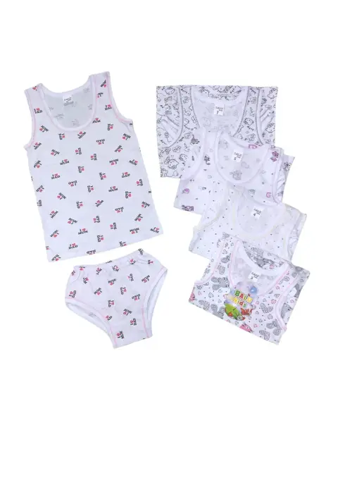 Комплект "Майка и трусы", с принтом (3-7 лет)