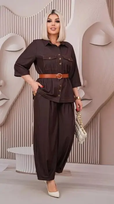 Костюм двойка джинсовый женский (р-р 48-54)