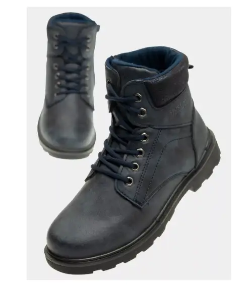 Ботинки зимние кожаные мужские р-р 40-45