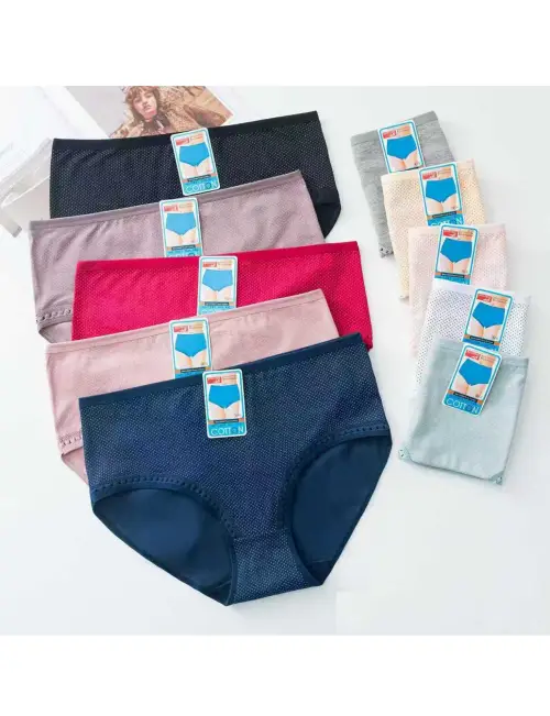 Трусы- слипы в горошек женские р-р 4XL-6XL