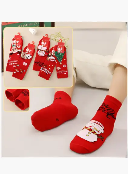Носки новогодние детские (р-р 2-12 лет)