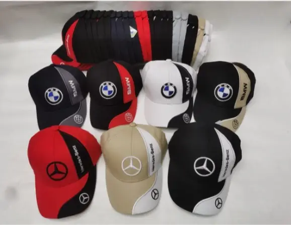 Бейсболка унисекс с вышивкой хлопок (в ассортименте)