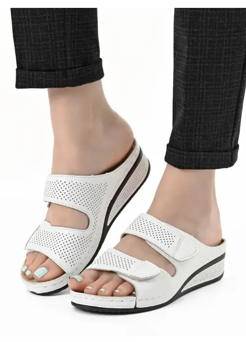 Шлёпанцы женские летние на липучке (р-р 37-42)