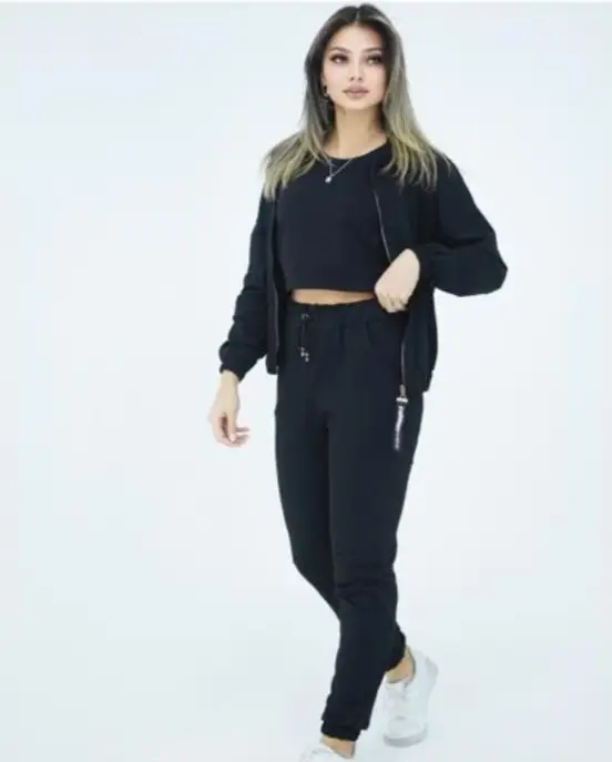 Спортивный костюм женский тройка, двунитка ( р-р 44-50)