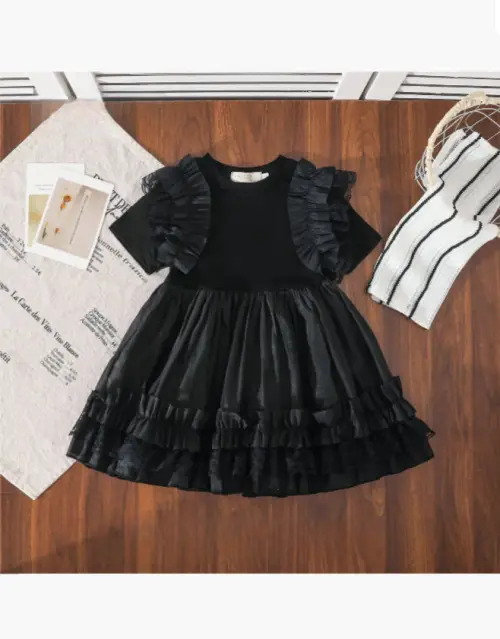 Платье пышное нарядное для девочки (р-р 98-122)