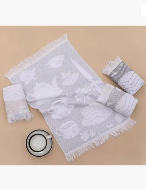 Полотенце кухонное с бахромой (40*60)