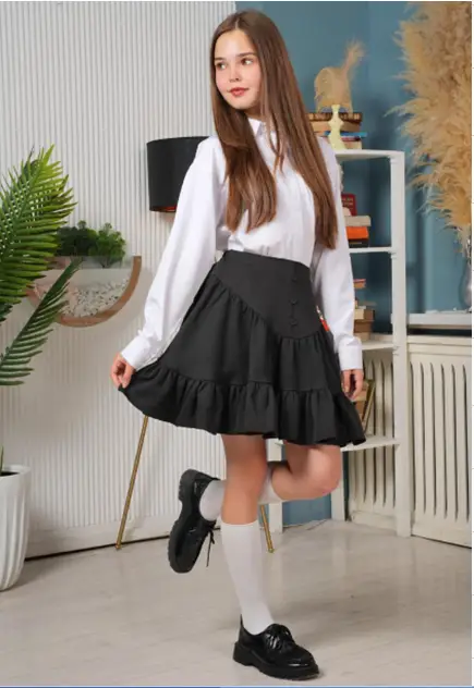 Юбка-шорты школьная для девочки р-р 36-44