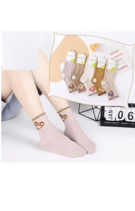 Носки с принтом для девочки (р-р 3-12 лет)