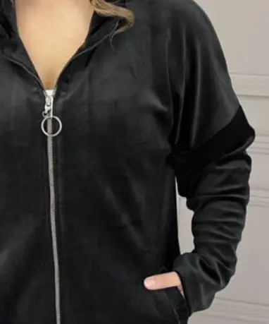 Женский костюм спортивный велюровый толстовка (р-р 54-60)