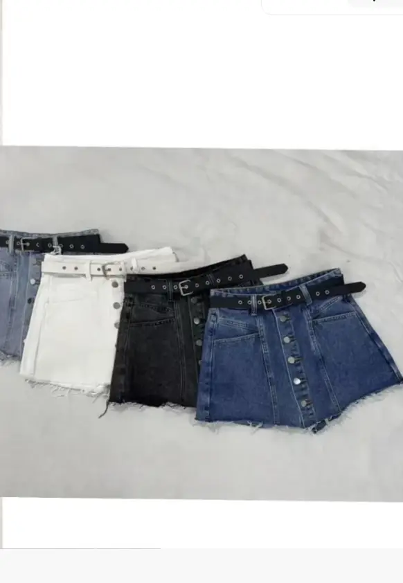 Юбка-шорты джинсовая женская (р-р 36-44)