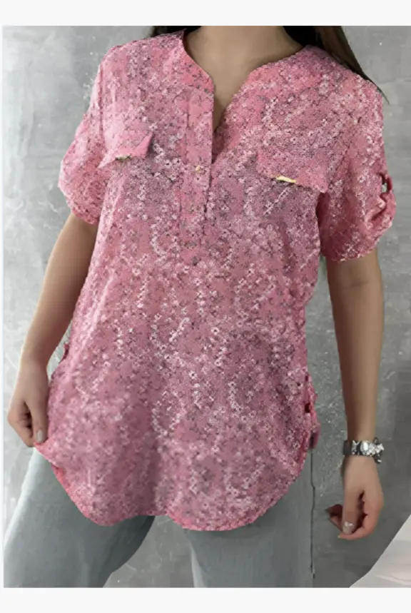 Рубашка женская повседневная (р-р 50-60)