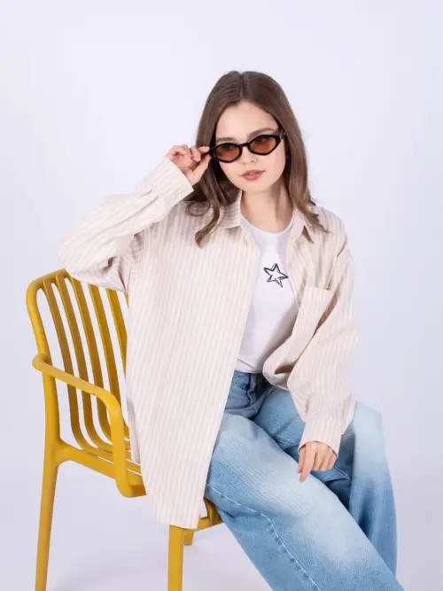 Рубашка двойка для девочки подростка (р-р 36-44)