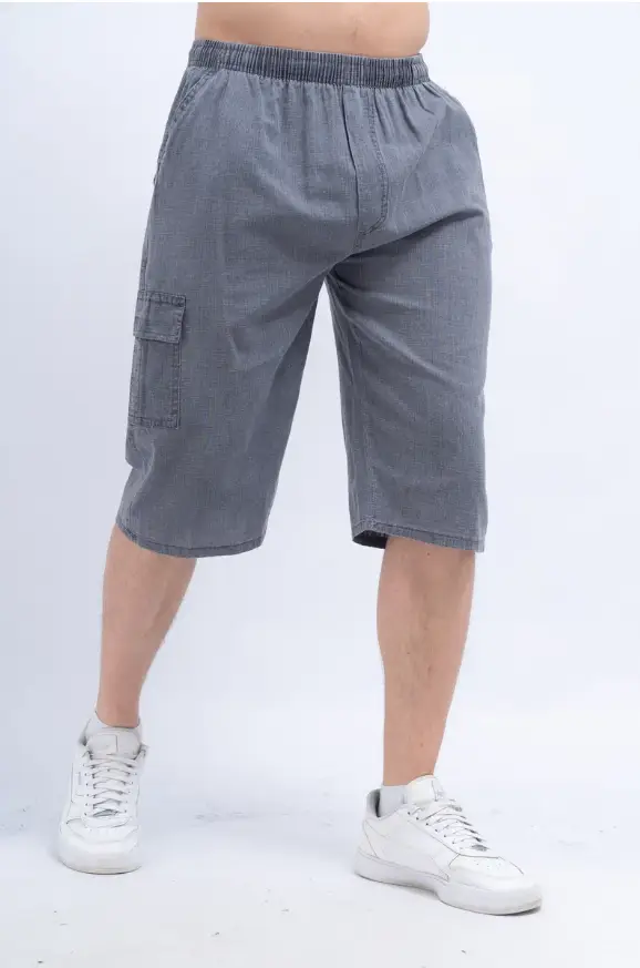 Бриджи льняные мужские летние (р-р 6XL-10XL)