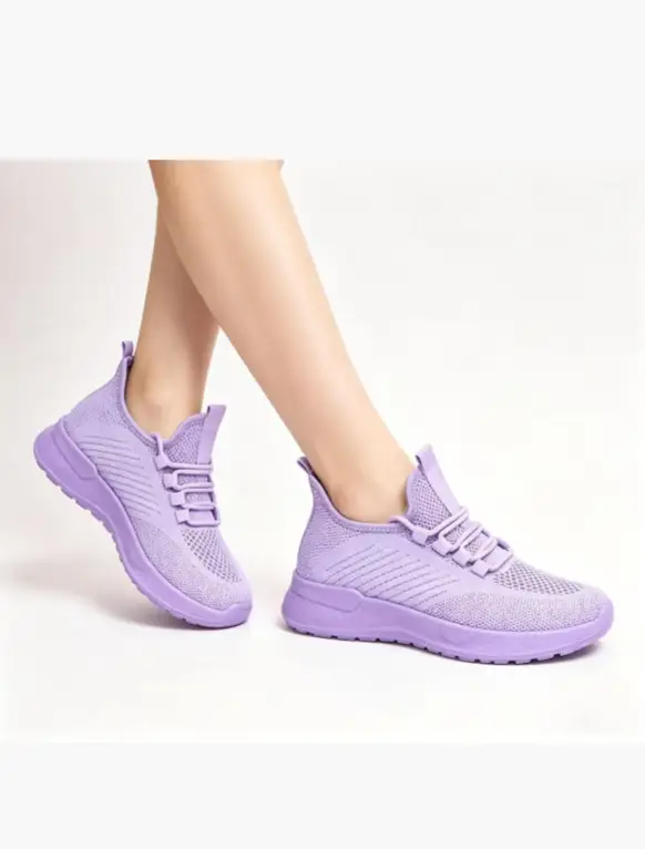 Слипоны на шнуровке женские дышащие (р-р 36-41)