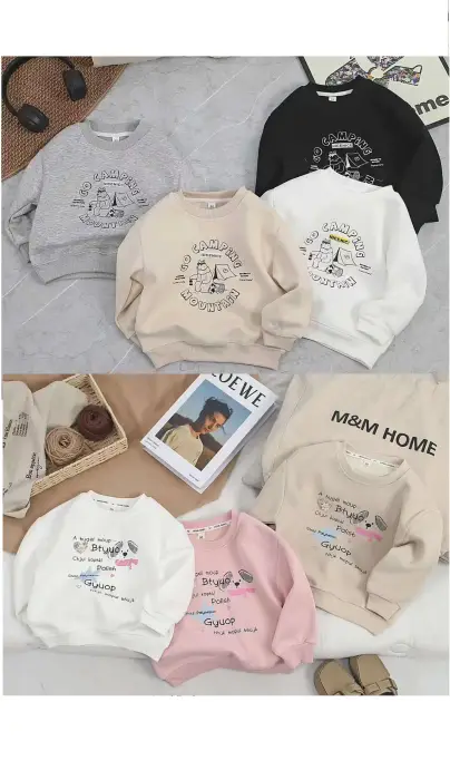 Толстовка-свитшот на мальчика и девочку , принт (р-р 90-130)