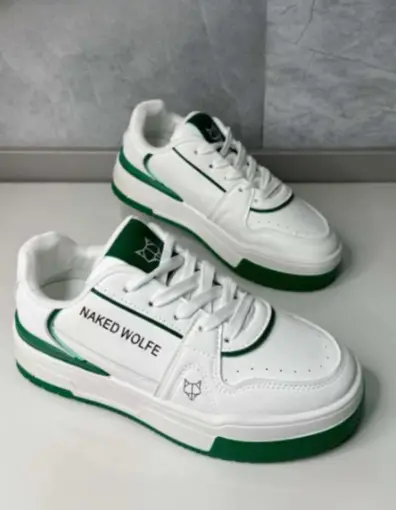 Женские кеды белые на толстой подошве (р-р 36-41)