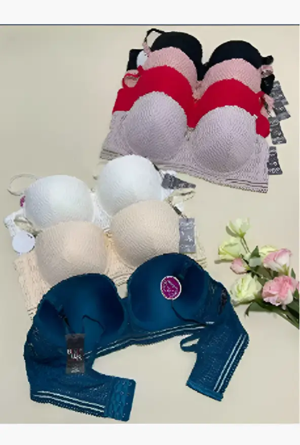 Бюстгальтер женский кружевной (40-46, чашка D)