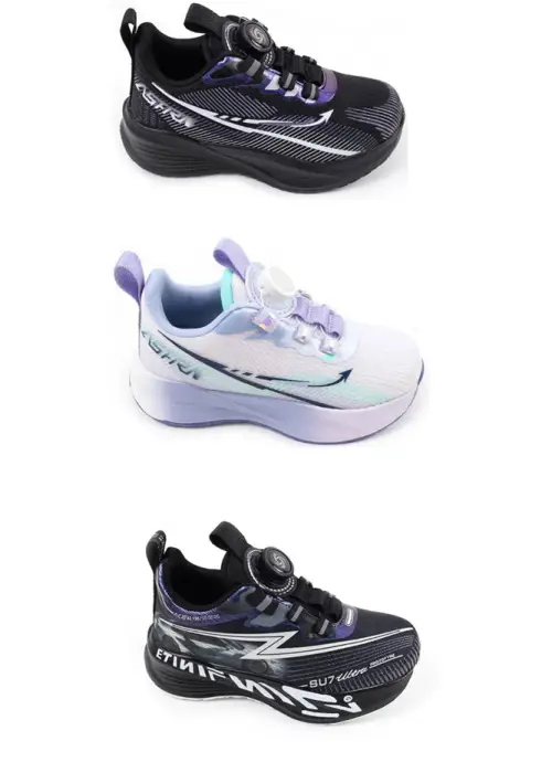 Кроссовки с быстрой шнуровкой детские (р-р 31-36)