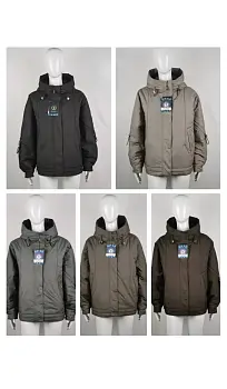 Куртка женская демисезонная с капюшоном (р-р 46-56)