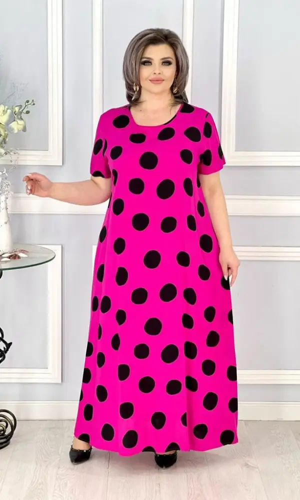 Женское платье в пол, штапель ( р-р 50-56)