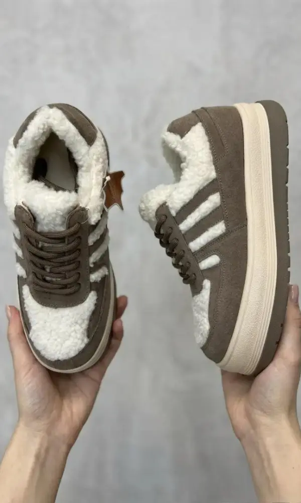 Кроссовки зимние с мехом женские (36-41)