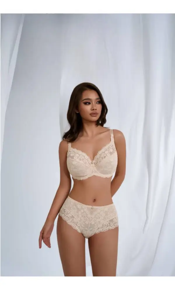Кружевной бюстгальтер женский (р-р 80-100Е)