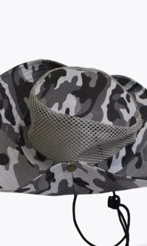 Панама для охоты и рыбалки с сеткой мужская 