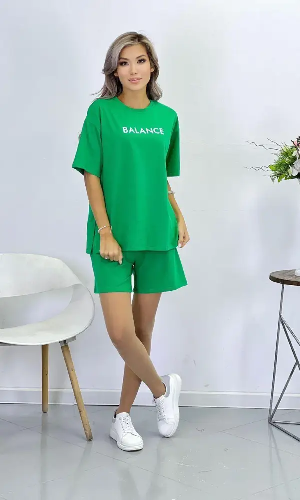 Костюм летний женский с шортами спортивный (р-р 42-48)