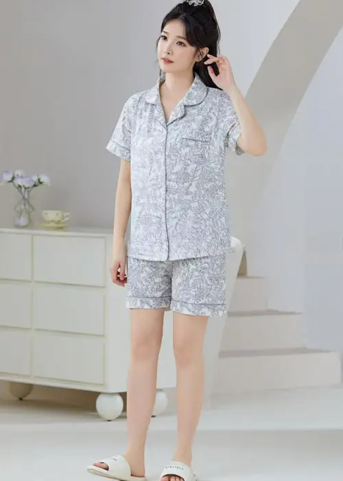 Комплект домашний (рубашка-шорты) женский р-р 44-50
