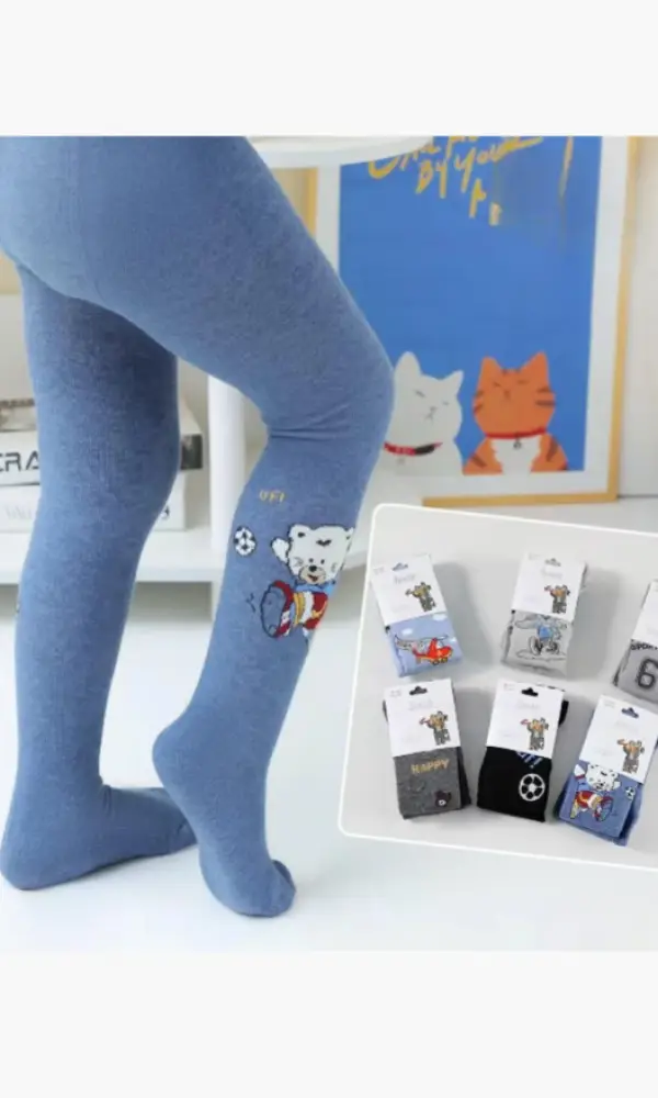 Колготки с принтом для мальчика (р-р 86-116)