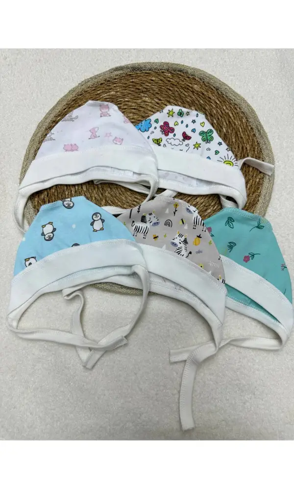 Чепчик для новорожденных рост 62-68