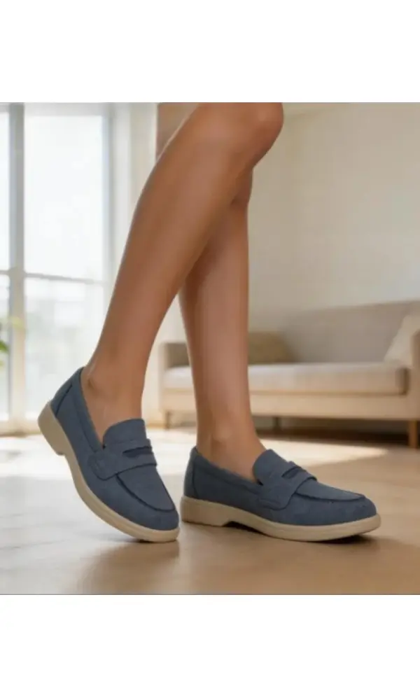 Замшевые лоферы женские (р-р 36-41)