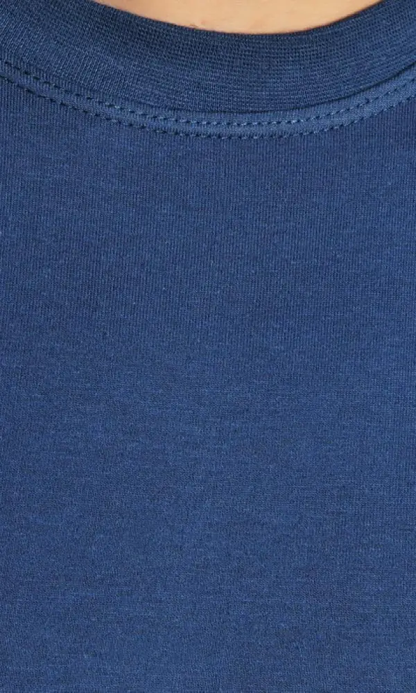 Футболка "Однотонная, темно-синяя", с длинным рукавом (р-р 48-56)