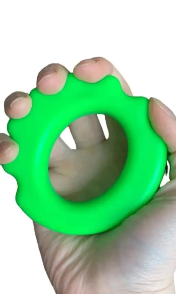 Эспандер тренажер для кистей рук , нагрузка 40 кг  силикон