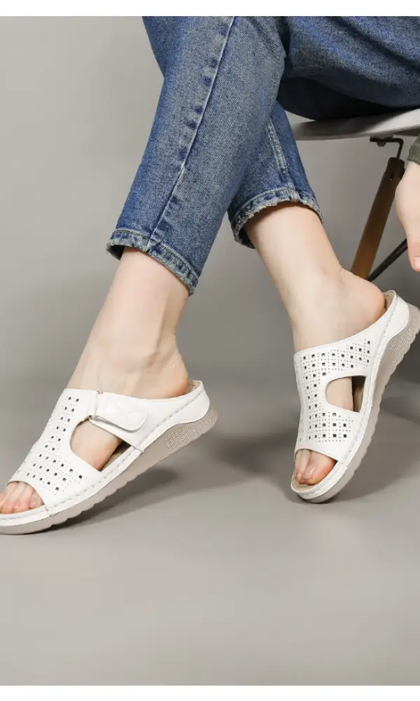 Босоножки открытые, шлёпанцы на платформе женские (р-р 37-42)