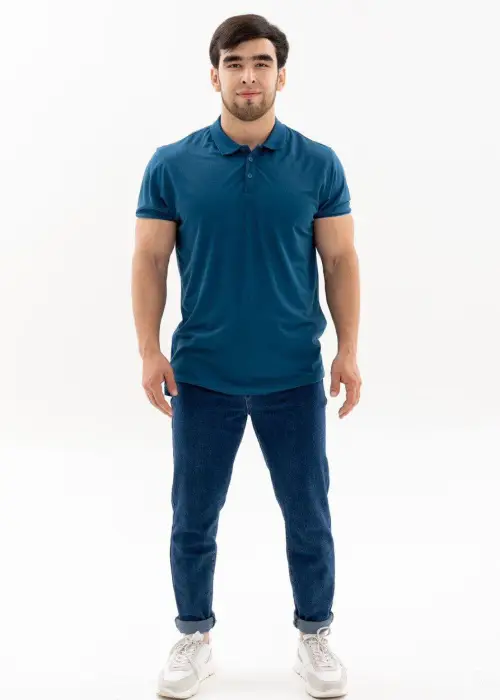 Футболка-поло базовая мужская р-р M-XXXL