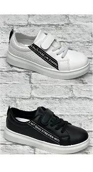 Кеды на липучке детские дышащие р-р 25-30