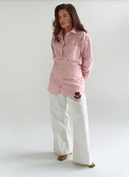 Рубашка с баской женская р-р 42-44