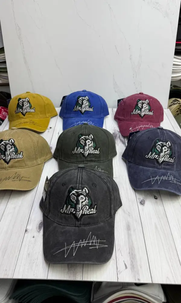 Кепка-бейсболка мужская с вышивкой р-р 56-60