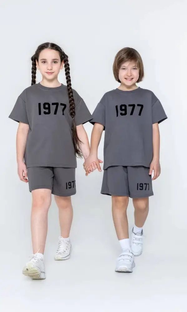 Костюм летний футболка-шорты, унисекс (р-р 120-160)