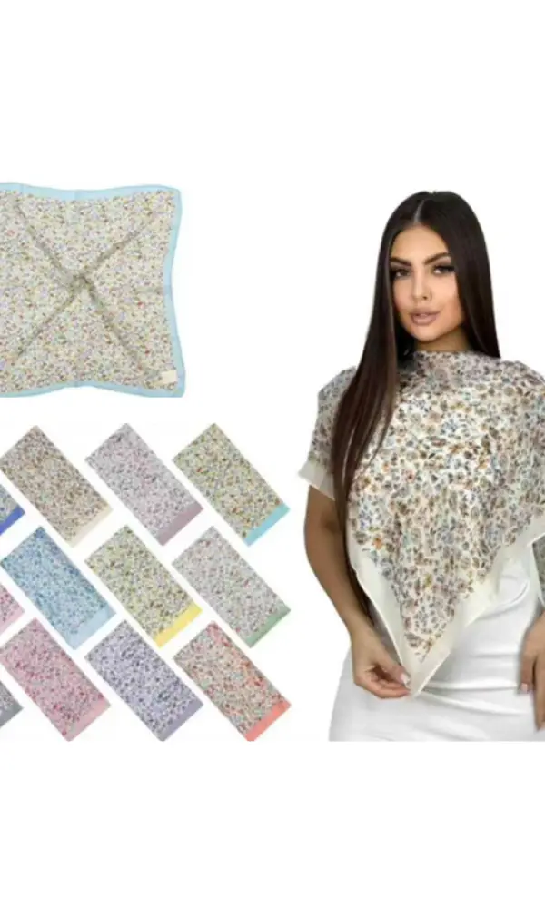 Платок женский шёлковый (р-р 90*90)