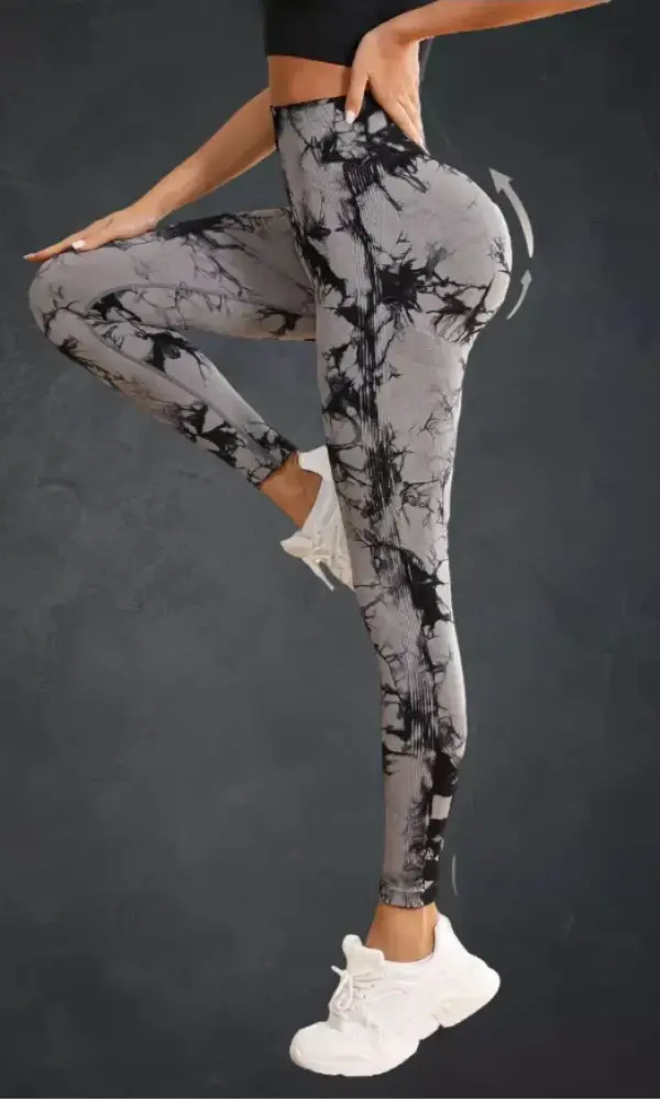 Лосины утягивающие спортивные женские (р-р S-XL)