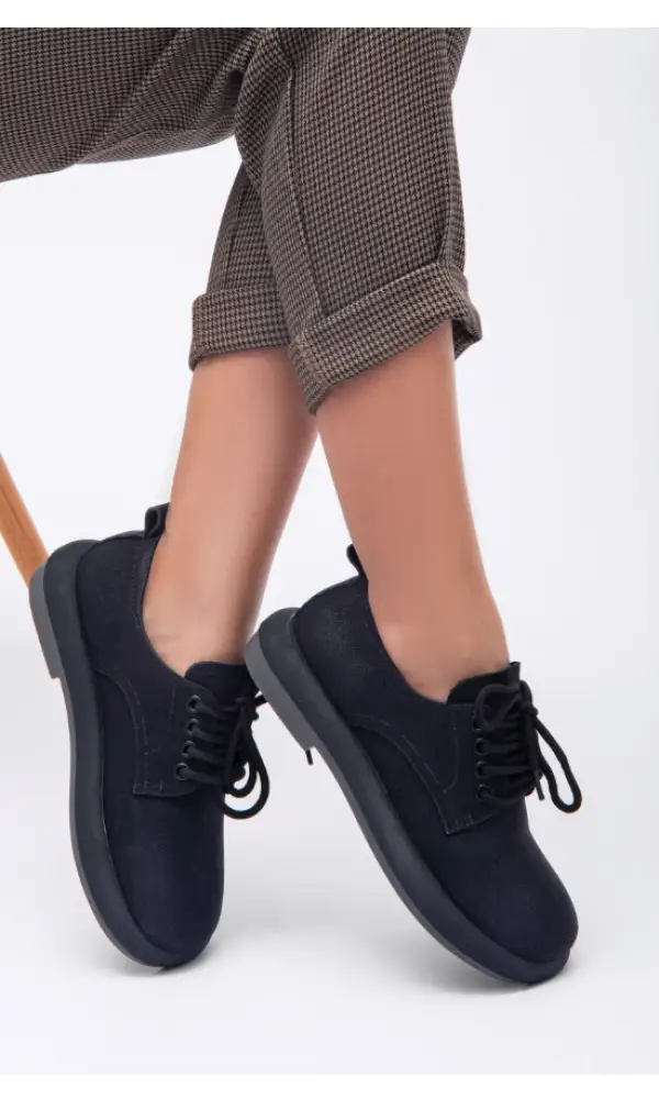 Полуботинки женские кожаные на шнурке (р-р 36-41)