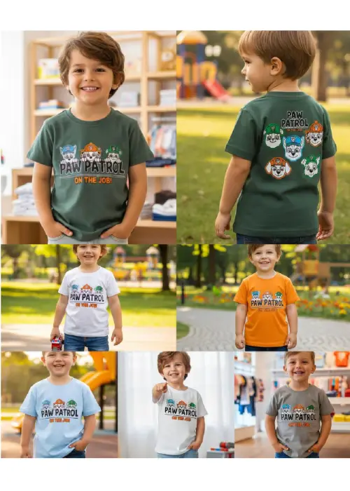 Футболка для мальчика с принтом р-р 2-5 лет