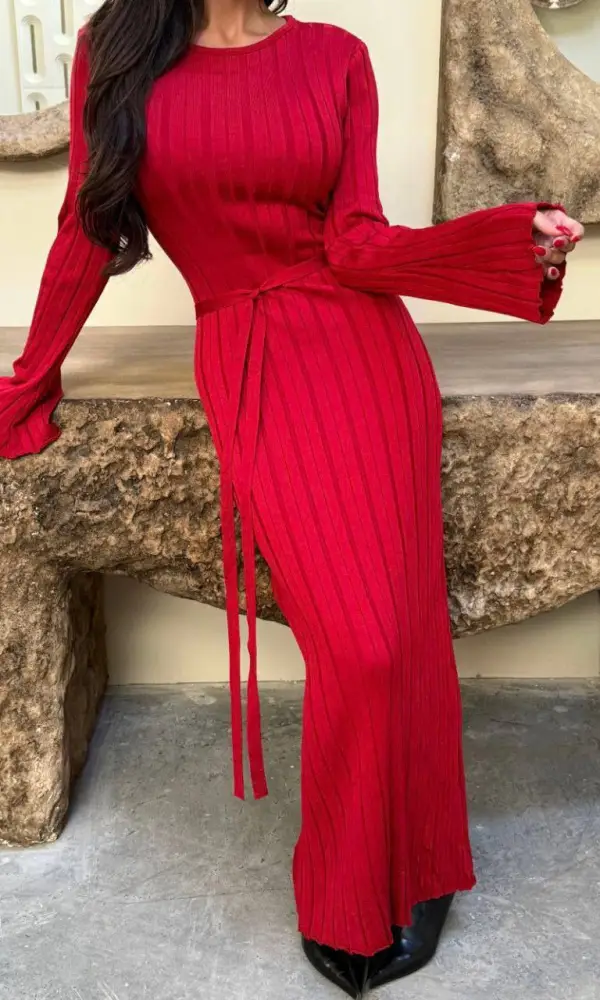 Платье лапша макси с завязками р-р 42-46