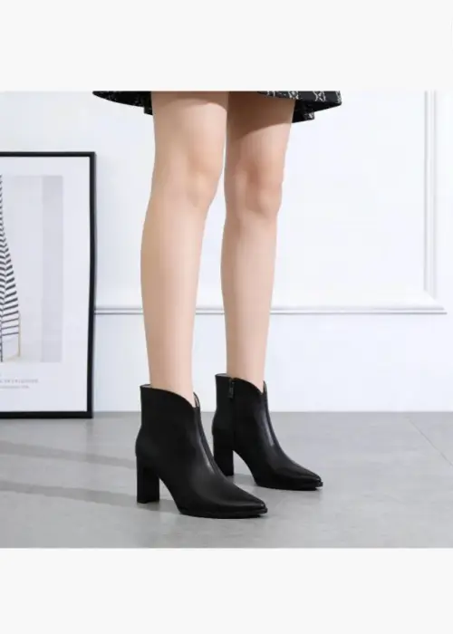 Ботильоны женские кожаные демисезонные (р-р 35-40)