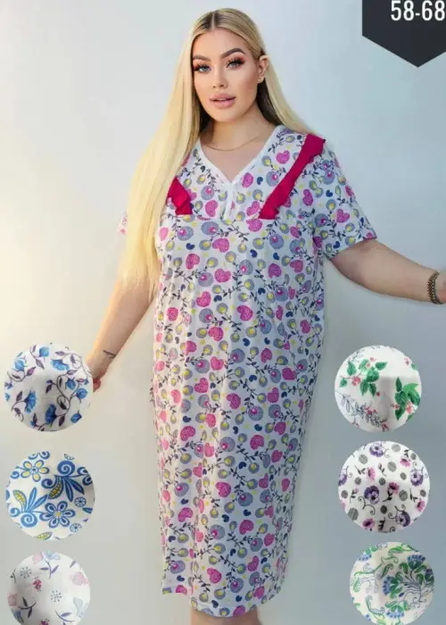 Сорочка ночная женская (р-р 58-68)